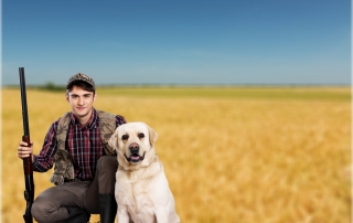hunting with your dog